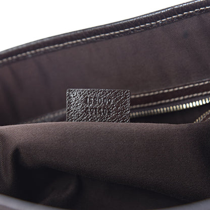 Gucci Monogram Charmy Tote Brown 7 of 13