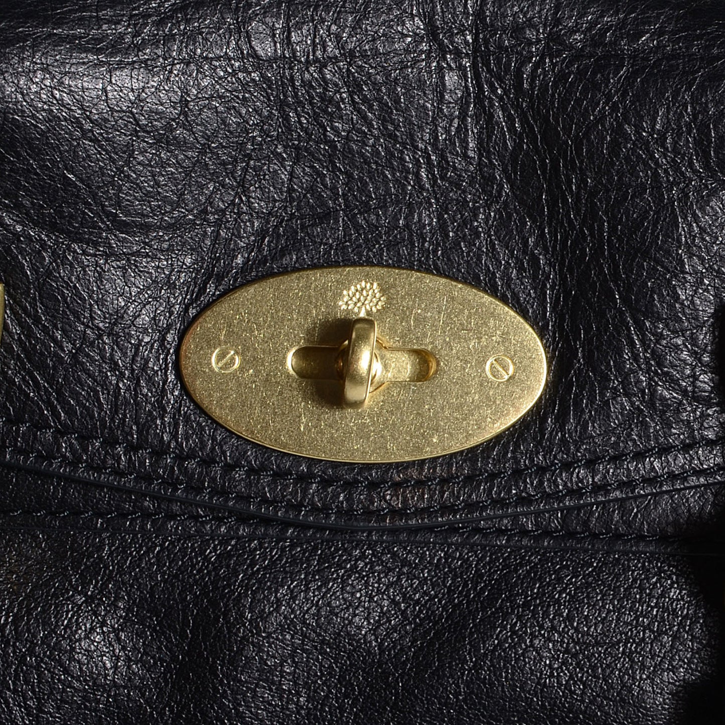 Soft Buffalo Leather Mini Alexa Black