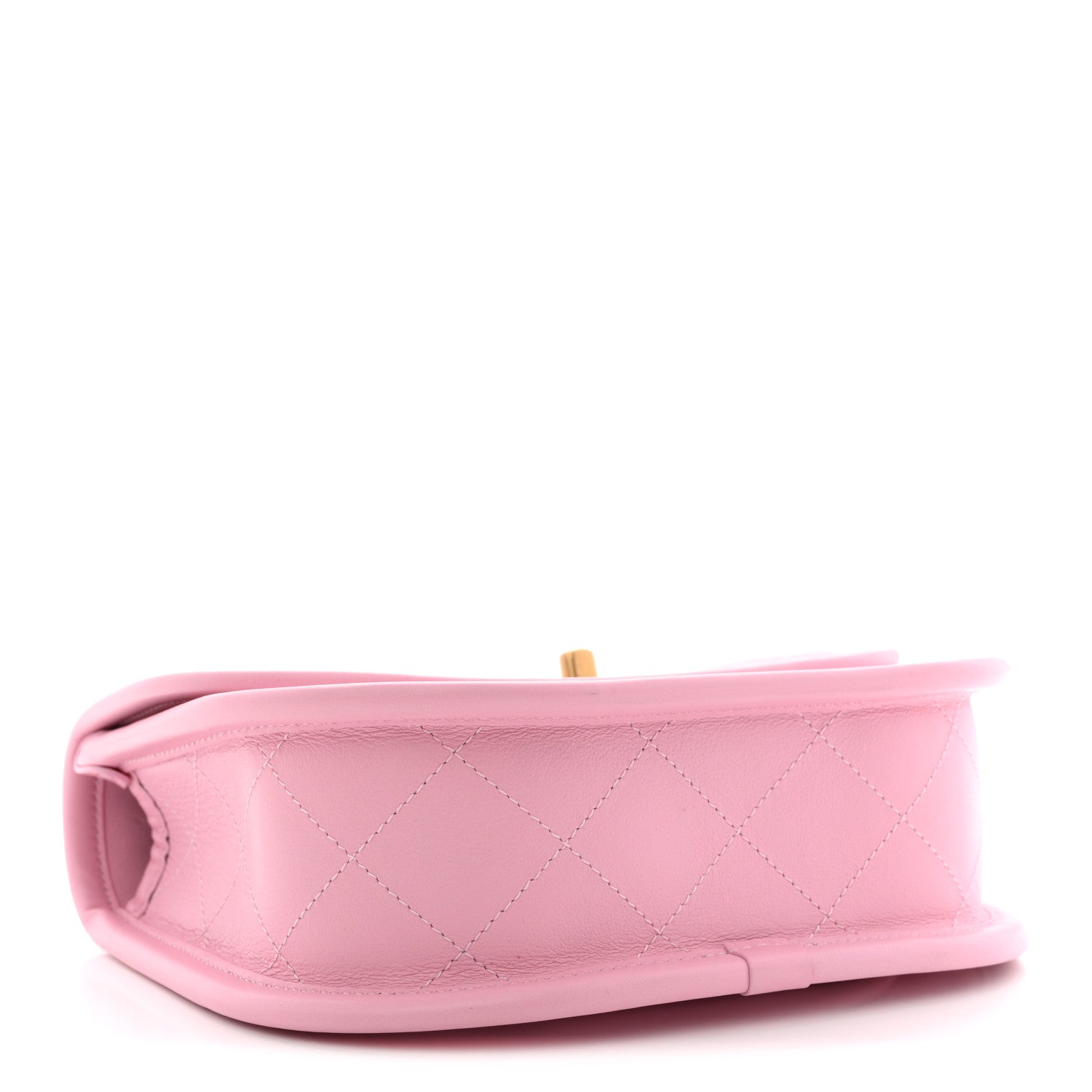 Chanel Calfskin Quilted Small Messenger Flap Light Pink 4 of 11