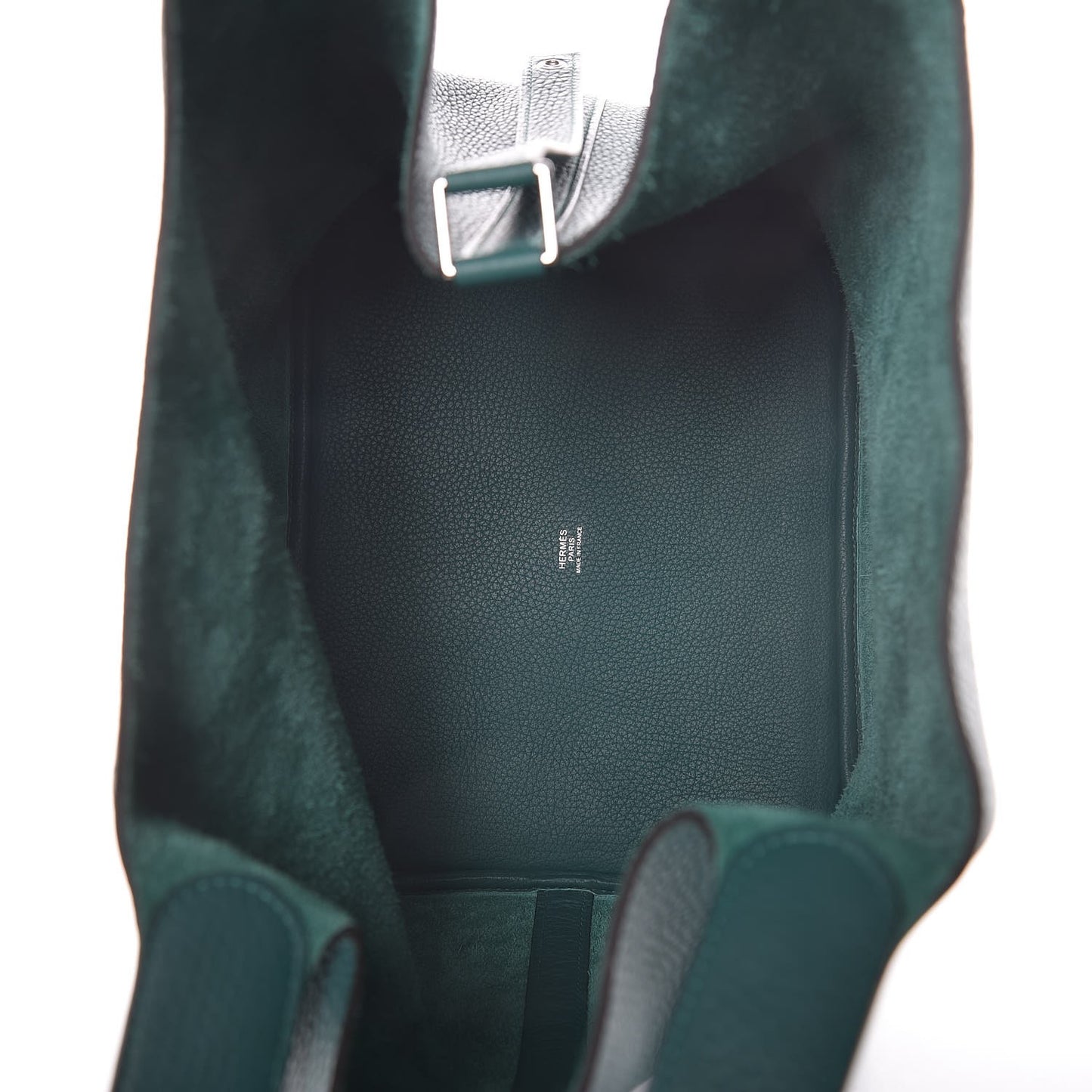 Taurillon Clemence Picotin Lock 26 GM Malachite