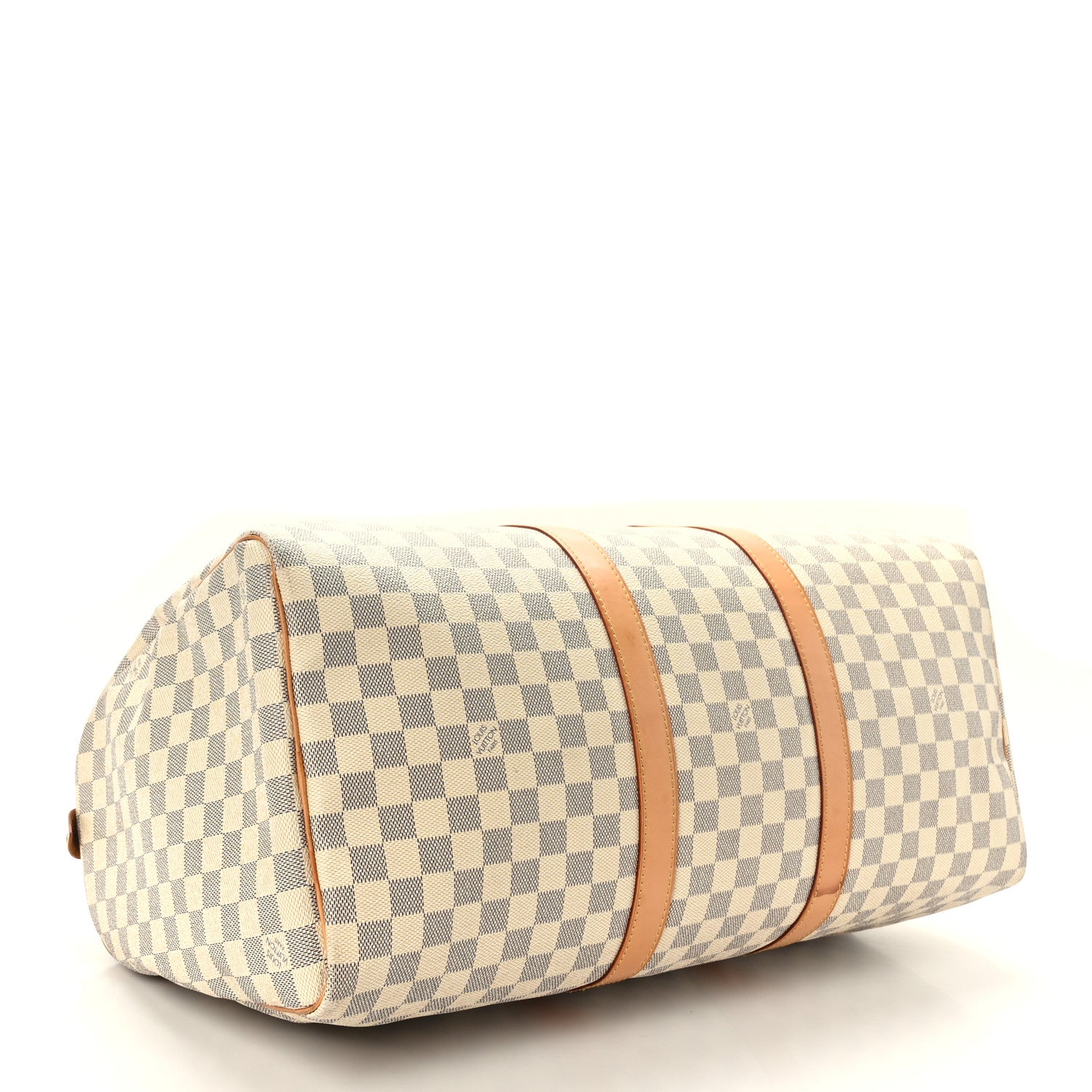 Louis Vuitton Damier Azur Keepall 50 3 of 10