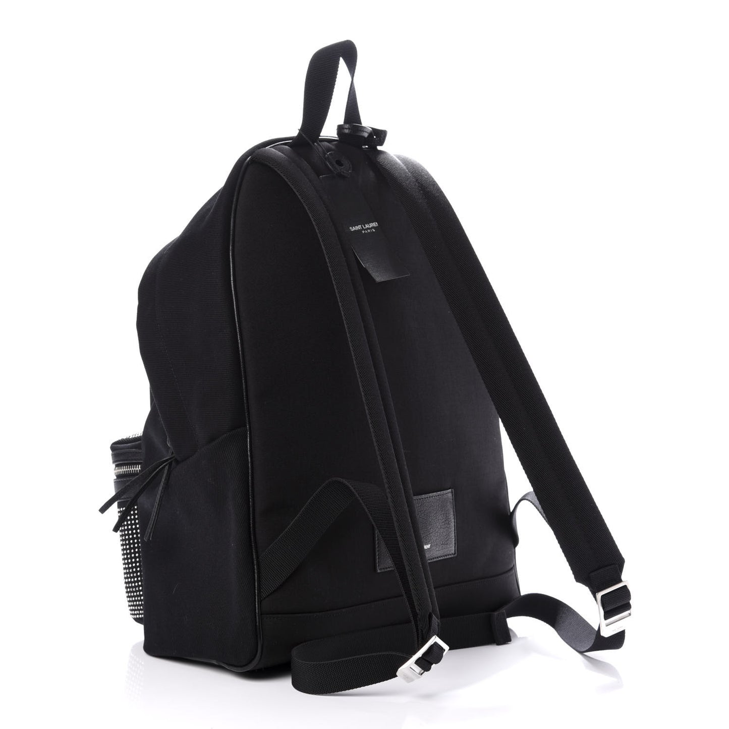 Canvas City Studded Backpack Black