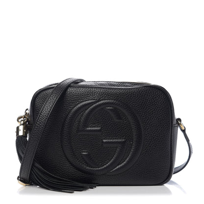 Gucci Pebbled Calfskin Small Soho Disco Bag Black 1 of 9