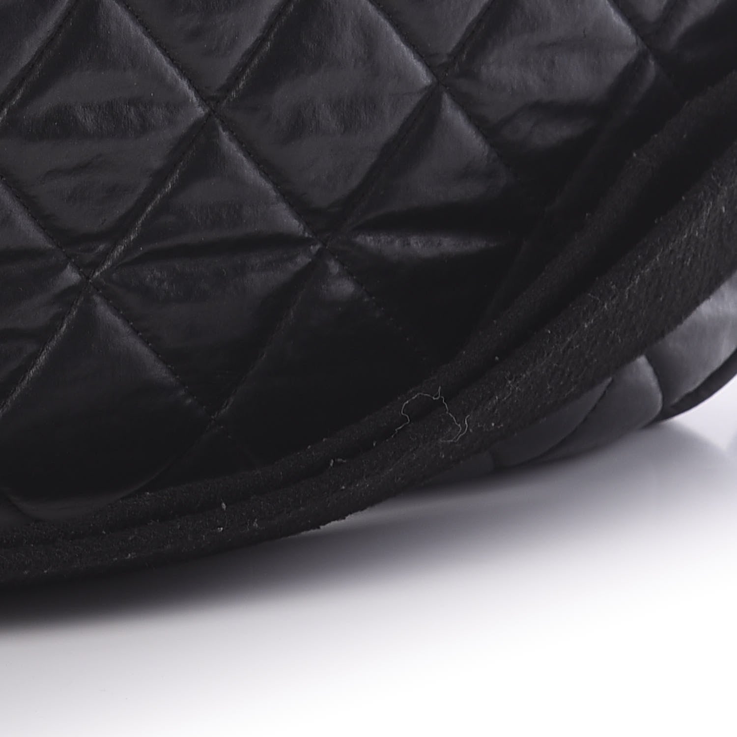 Chanel Aged Calfskin Quilted Expandable Messenger Black 12 of 18