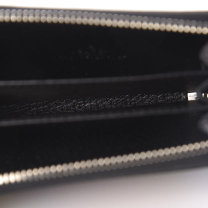 Gucci GG Supreme Monogram Psychedelic Zip Around Card Case Wallet Black 5 of 7