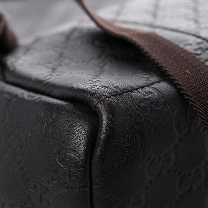 Gucci Guccissima Backpack Dark Brown 10 of 16