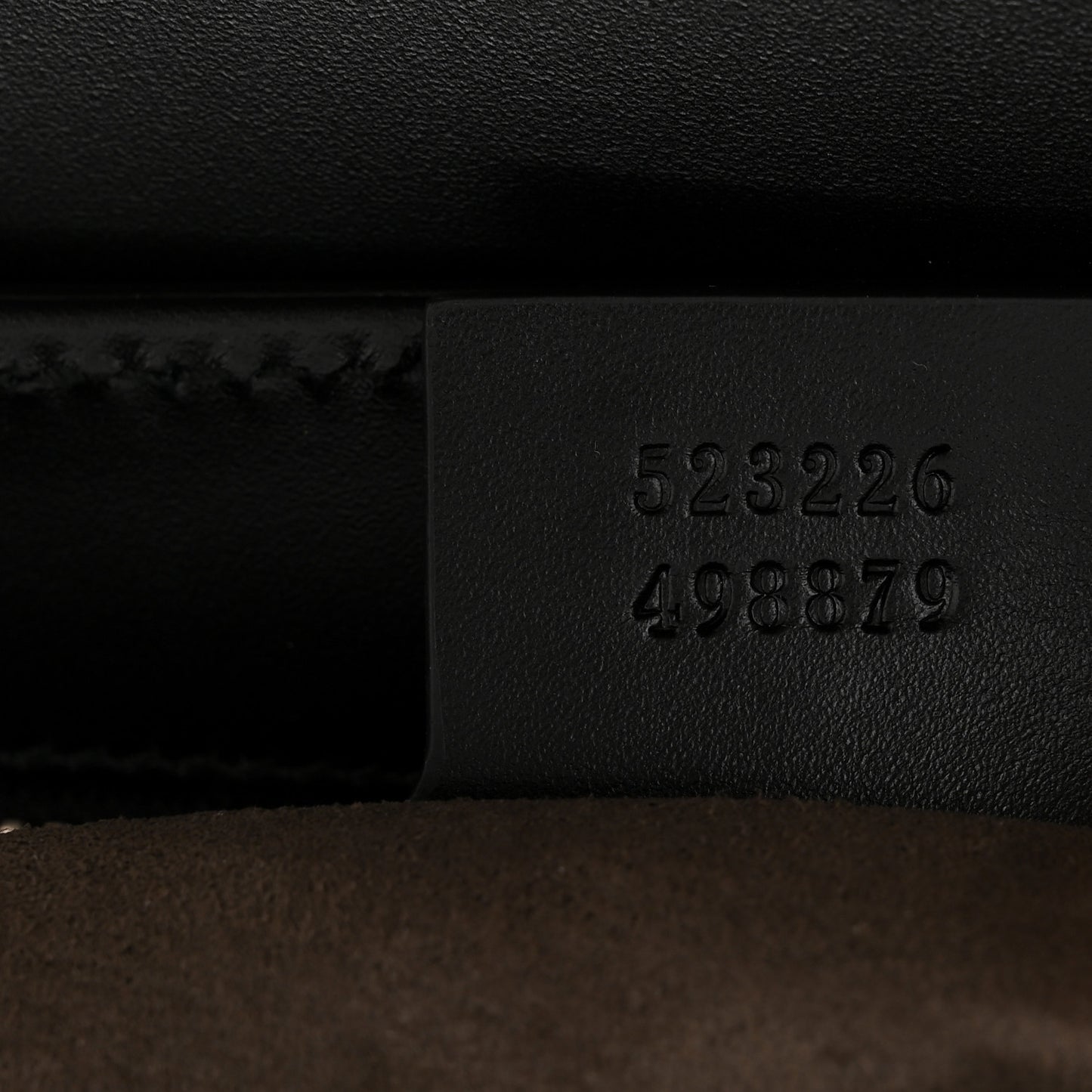 Guccissima Flap Messenger Bag Black