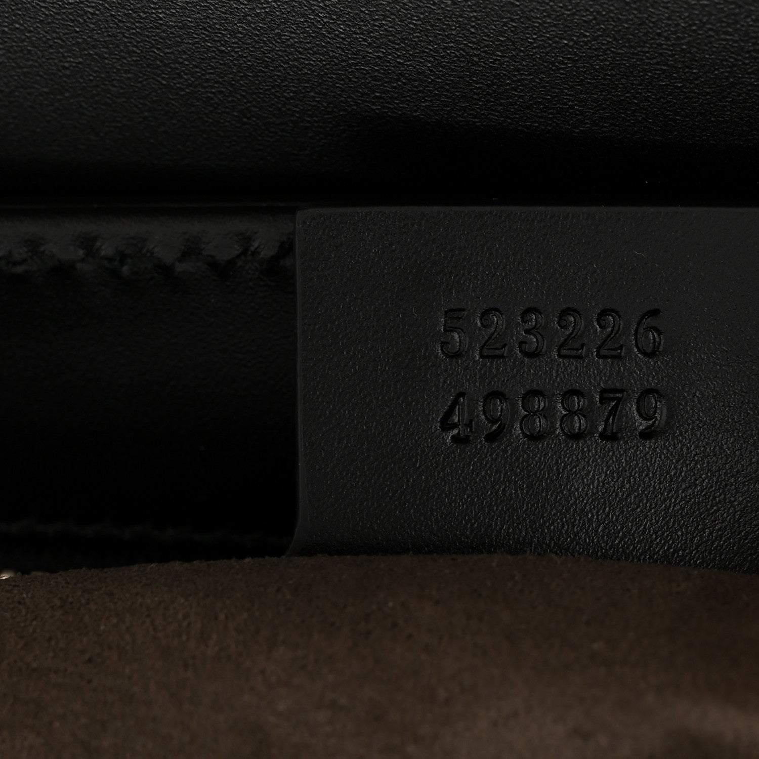 Gucci Guccissima Flap Messenger Bag Black 6 of 9