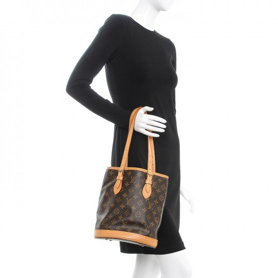 Monogram Petit Bucket 23