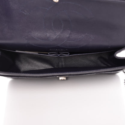 Chanel Aged Calfskin Quilted 2.55 Reissue 227 Flap Navy Blue 5 of 13