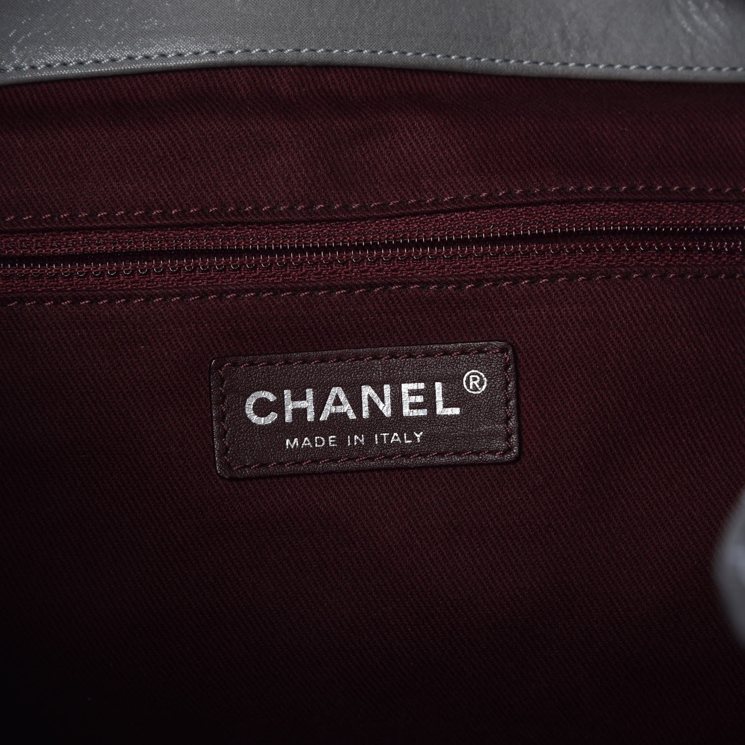 Chanel Iridescent Calfskin Quilted In The Mix Backpack Grey 6 of 14