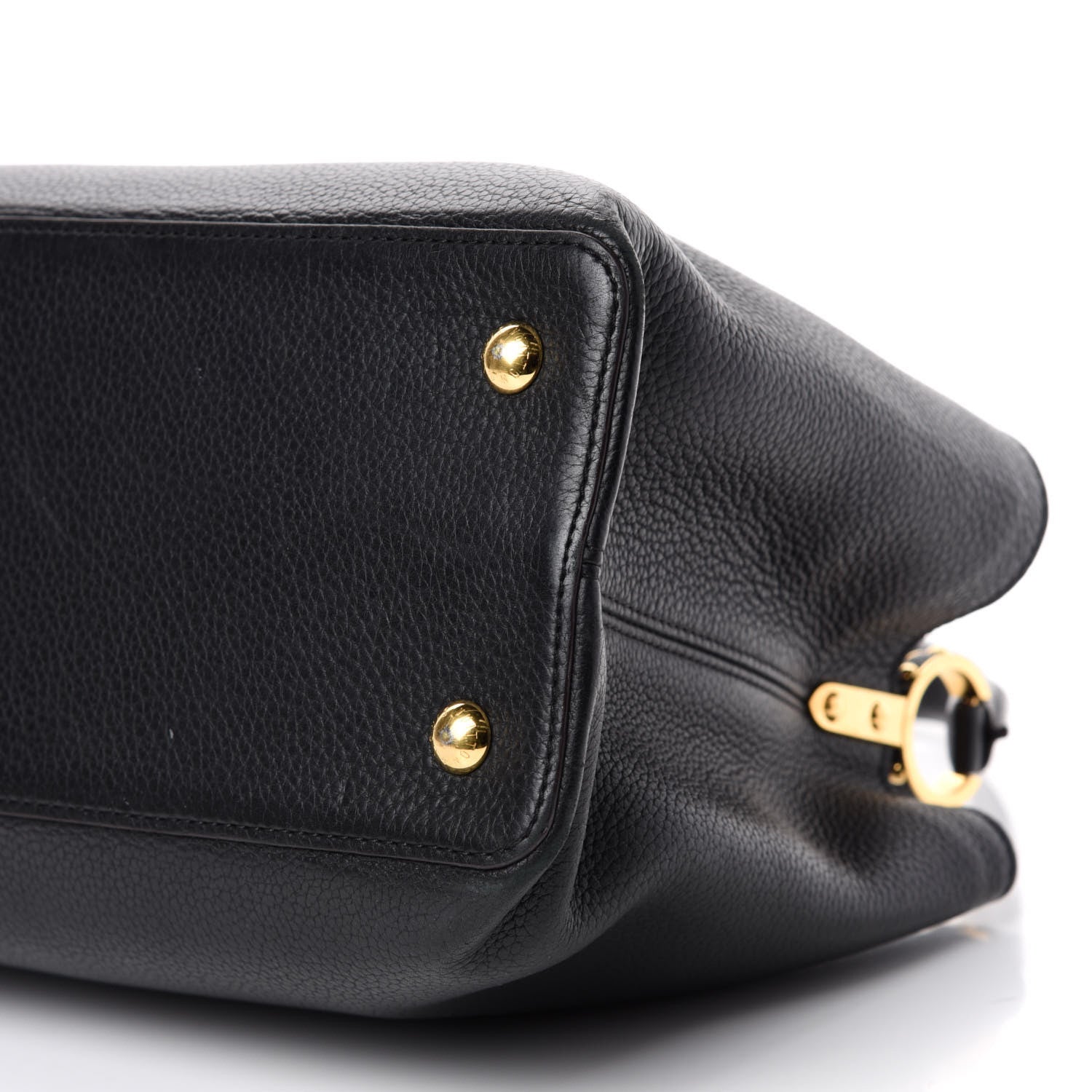 Louis Vuitton Taurillon Capucines PM Black 7 of 13