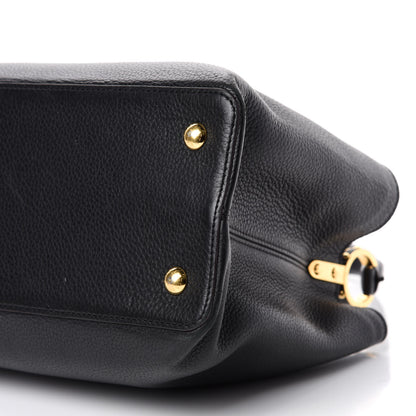 Louis Vuitton Taurillon Capucines PM Black 7 of 13