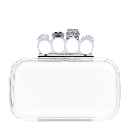 Alexander McQueen Resin Knuckle Clutch Transparent 1 of 7