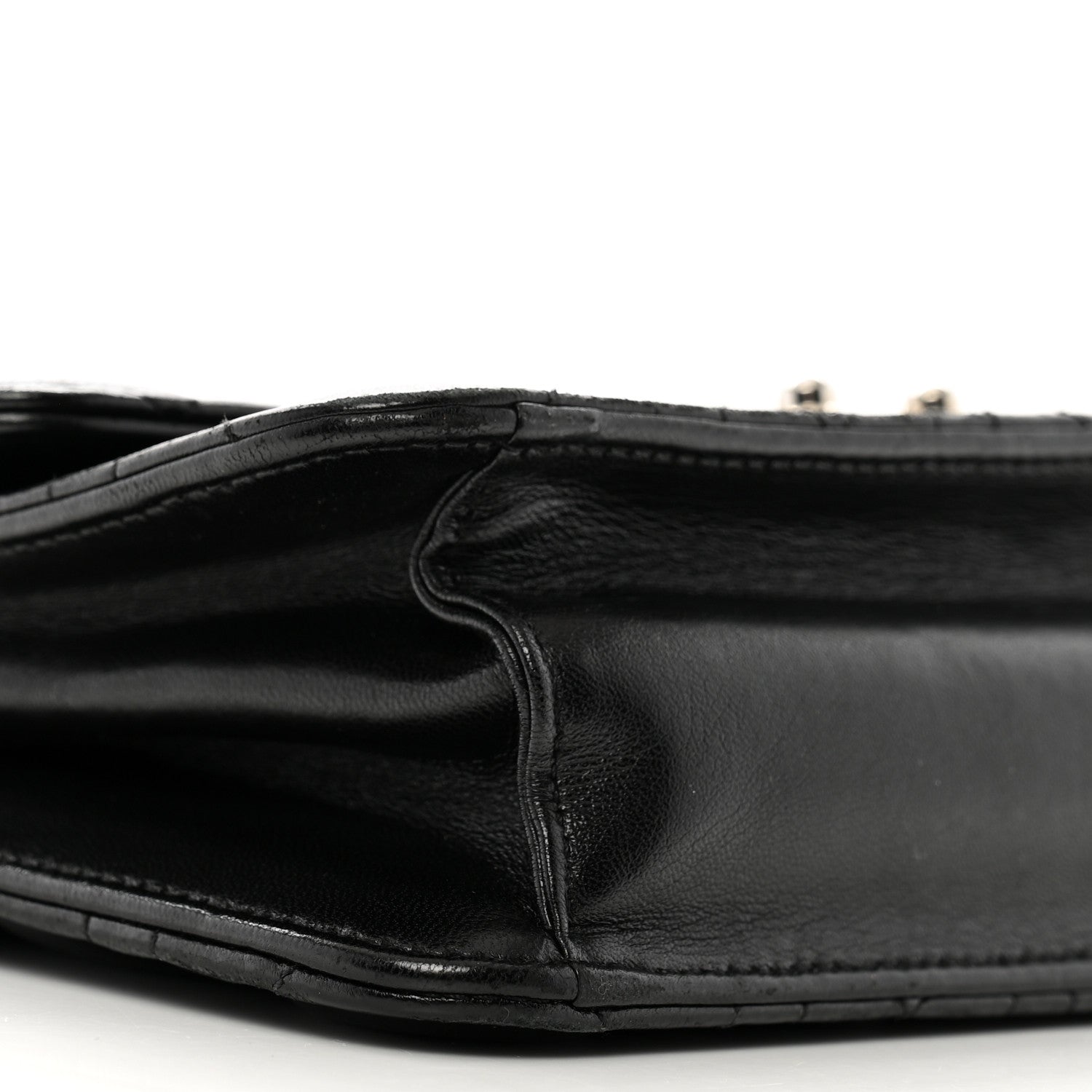 Christian Dior Lambskin Cannage Miss Dior Promenade Pouch Black 9 of 14