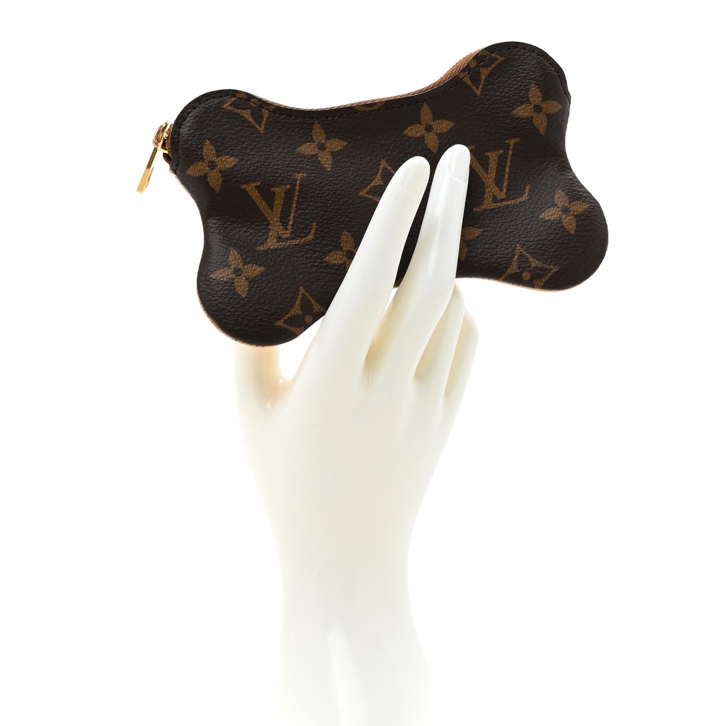 Monogram Bone Key Pouch