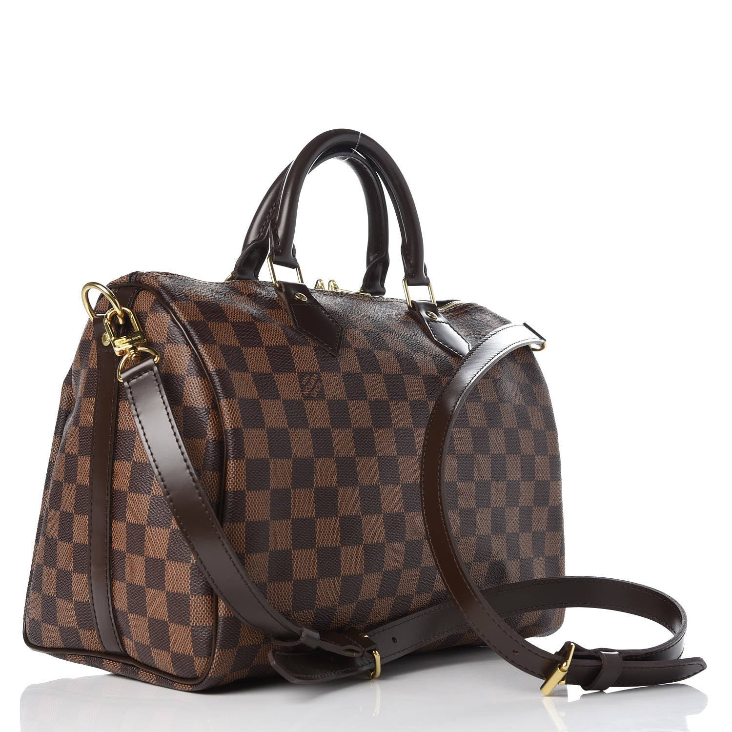 Louis Vuitton Damier Ebene Speedy Bandouliere 30 4 of 9