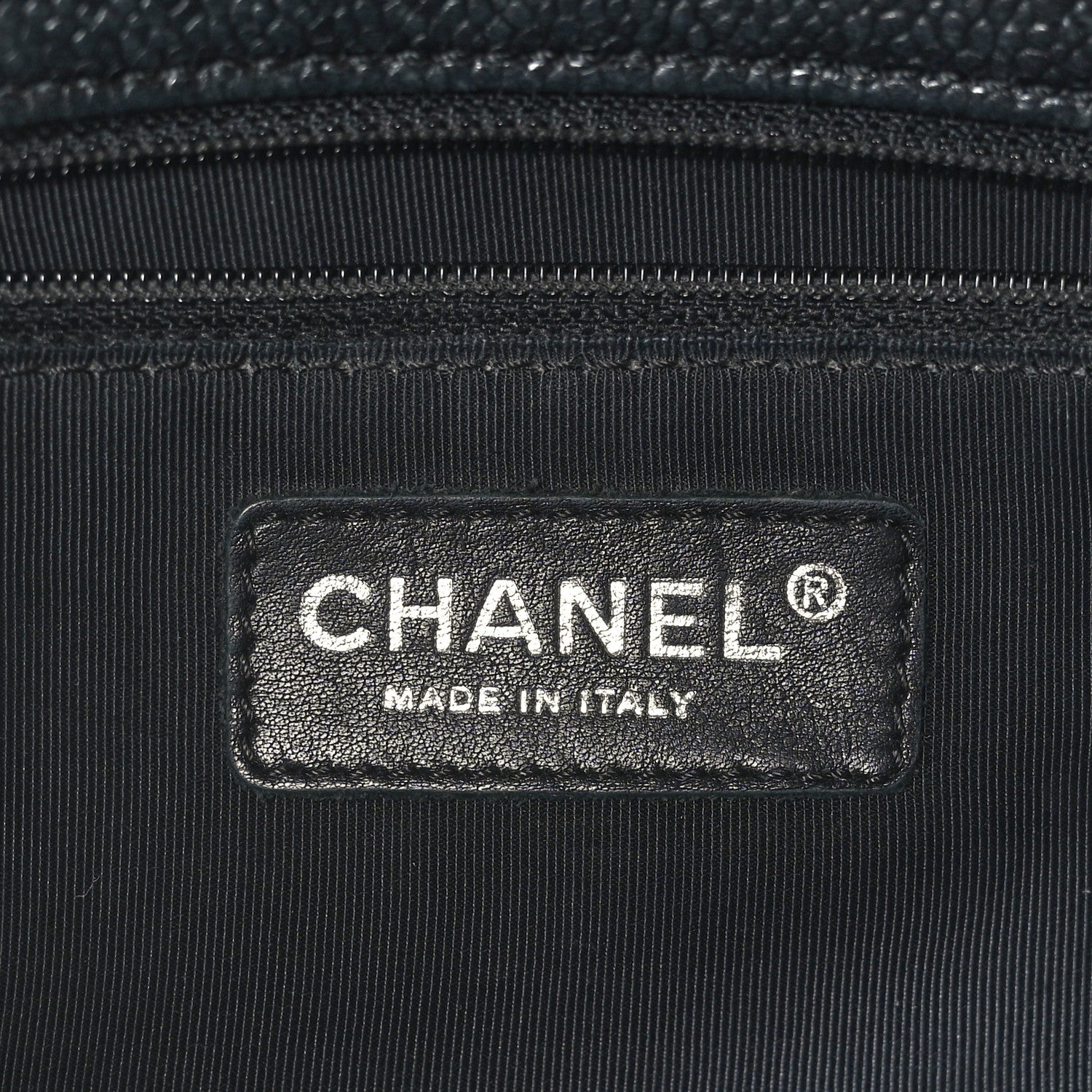 Chanel Caviar Quilted Grand Shopping Tote GST Black 6 of 11