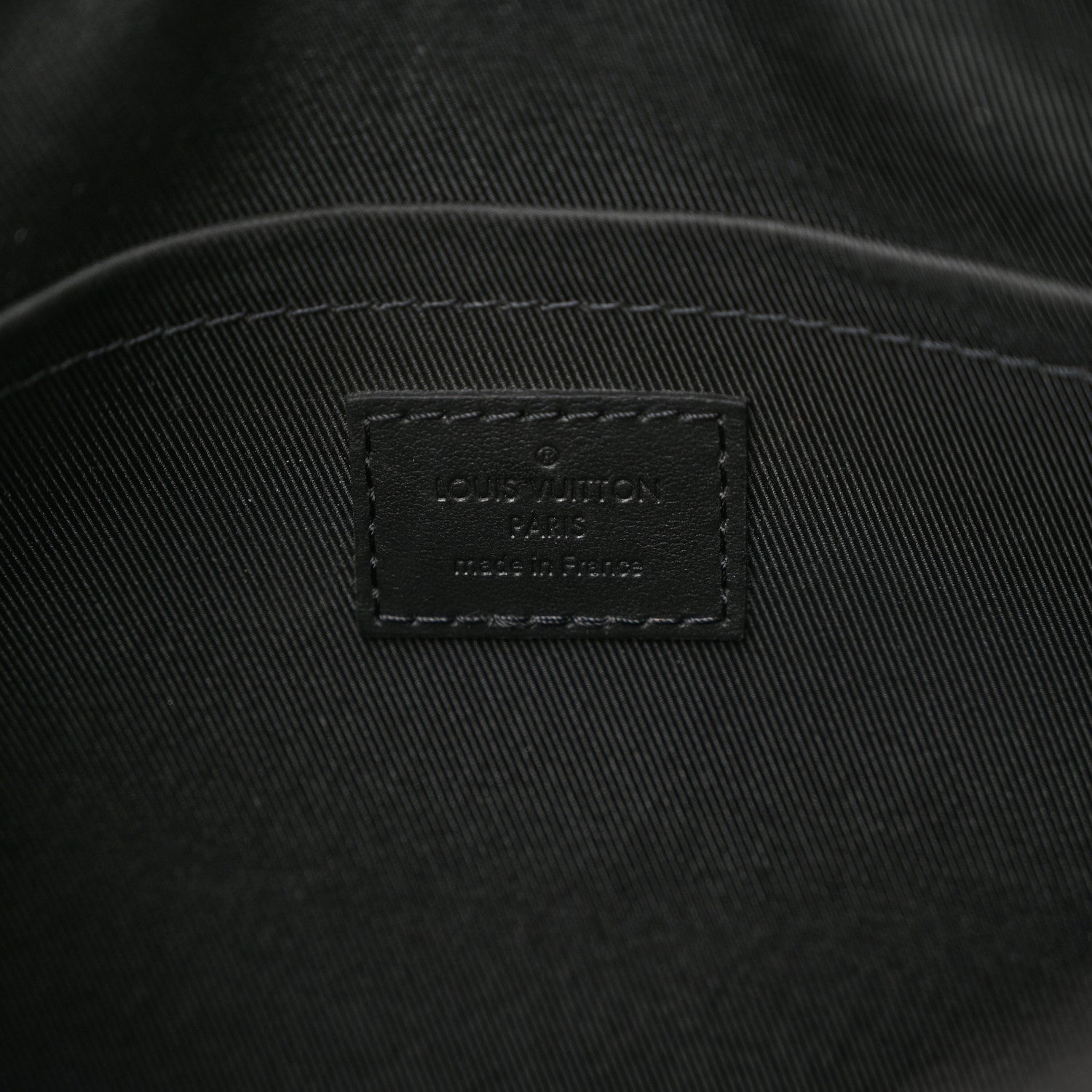 Louis Vuitton Grained Calfskin Aerogram City Keepall Black 6 of 9