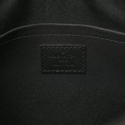 Louis Vuitton Grained Calfskin Aerogram City Keepall Black 6 of 9