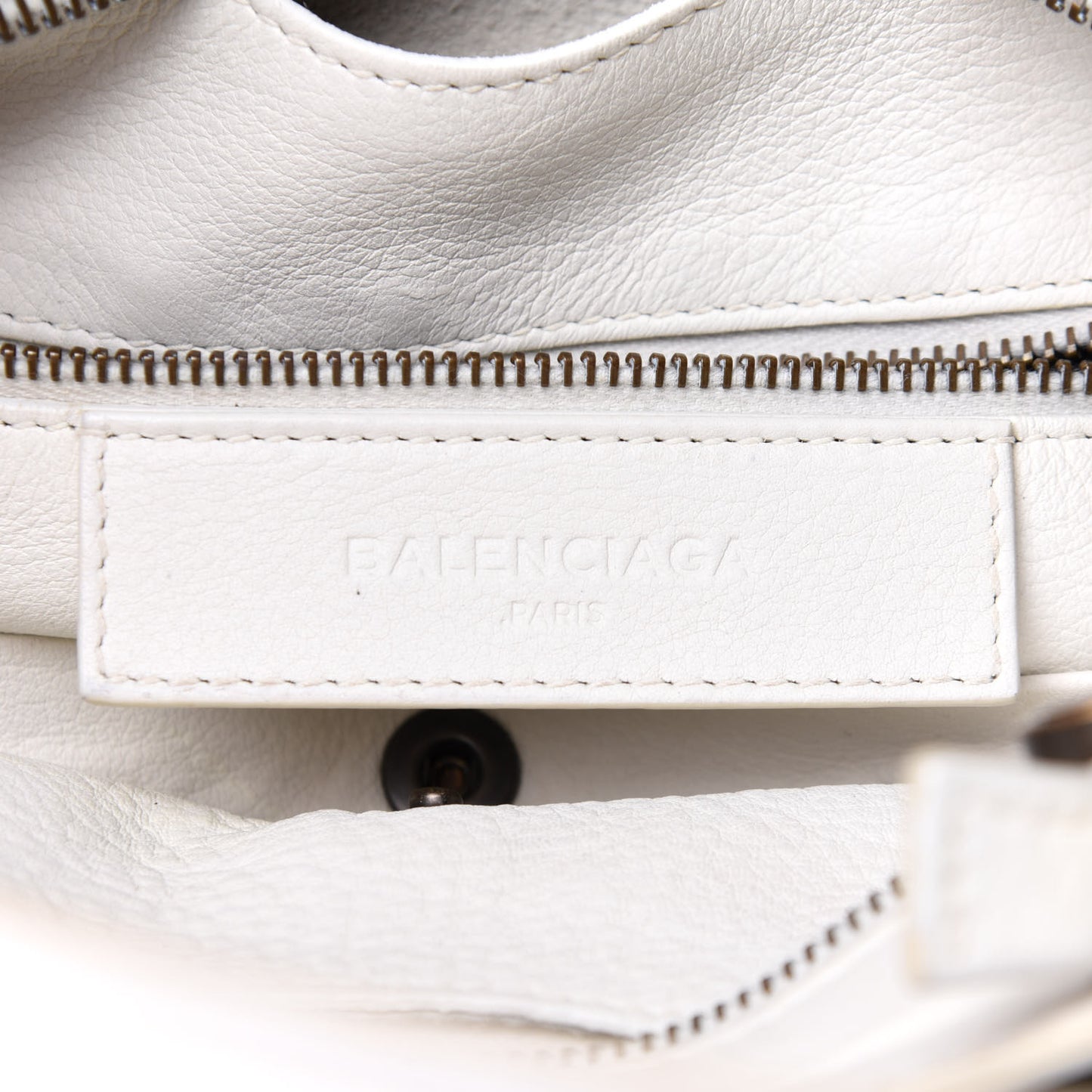 Veau Soyeux Perforated Blackout Hardware S City White
