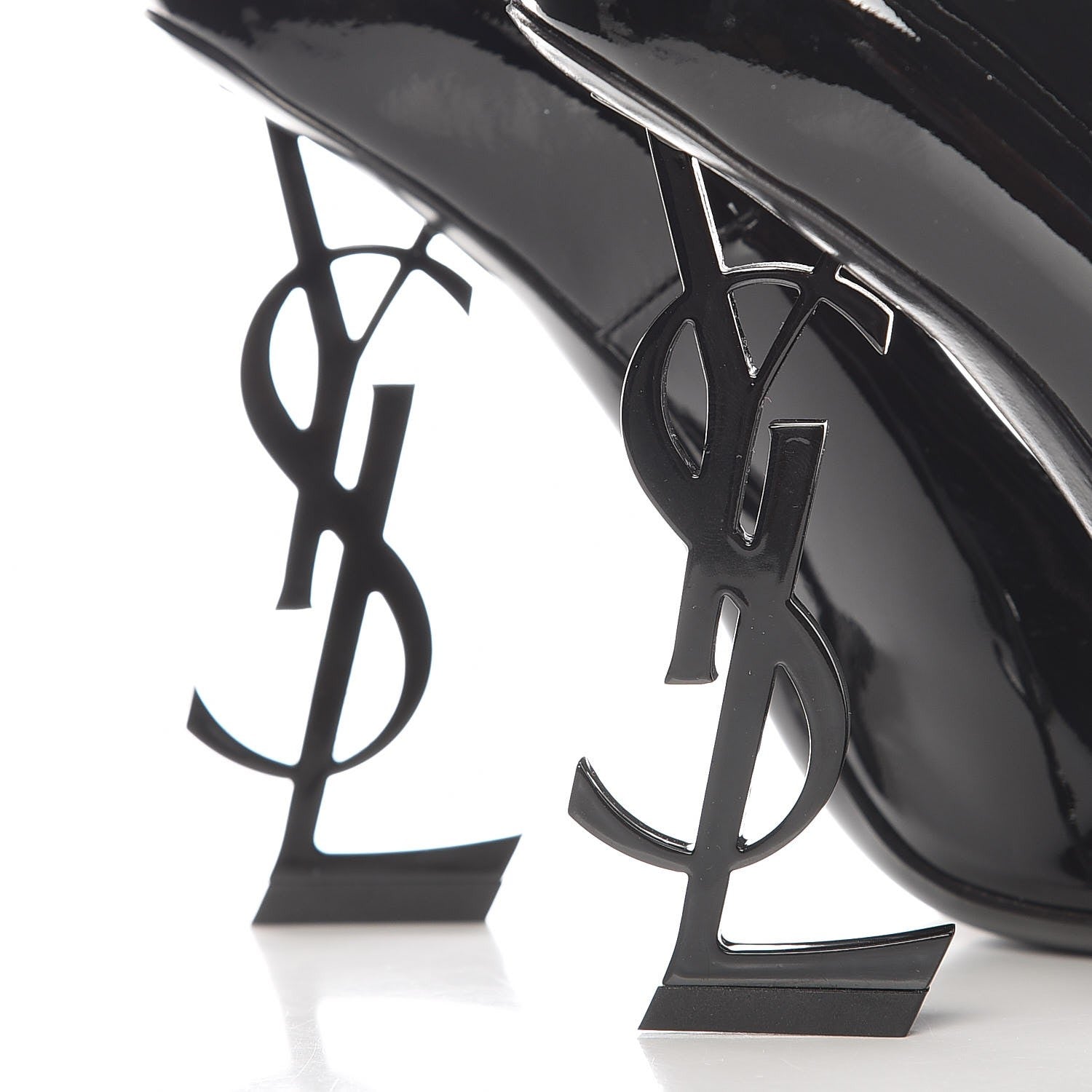 Saint Laurent Patent Opyum 110 Pumps 37.5 Black 9 of 11