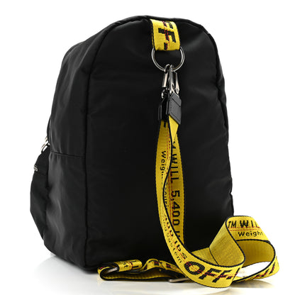 Off-White Nylon Mini Icon Backpack Black 3 of 10