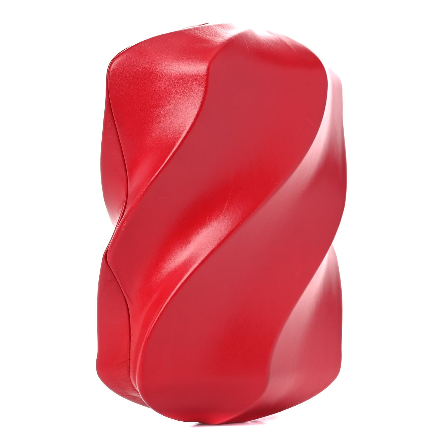Bottega Veneta Calfskin The Whirl Bag Red 3 of 10