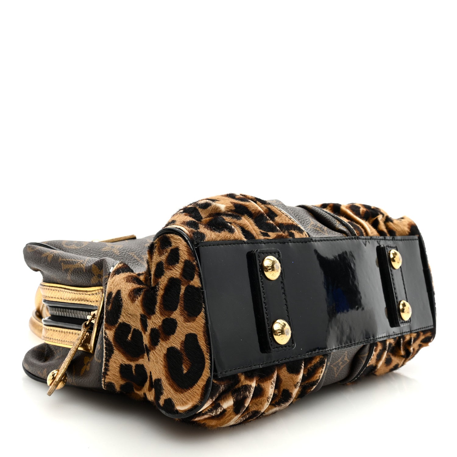 Louis Vuitton LOUIS VUITTON Monogram Leopard Adele 4 of 8