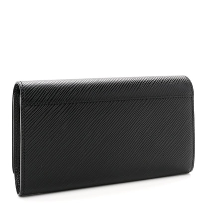 Louis Vuitton Epi Twist Wallet Black 3 of 7