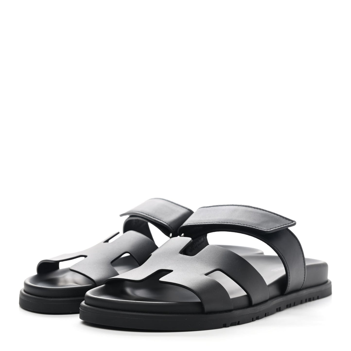 Calfskin Womens Chypre Sandals 38 Black