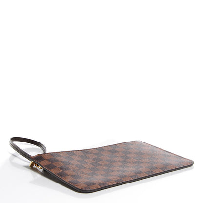 Louis Vuitton Damier Ebene Neverfull MM GM Pochette 4 of 8