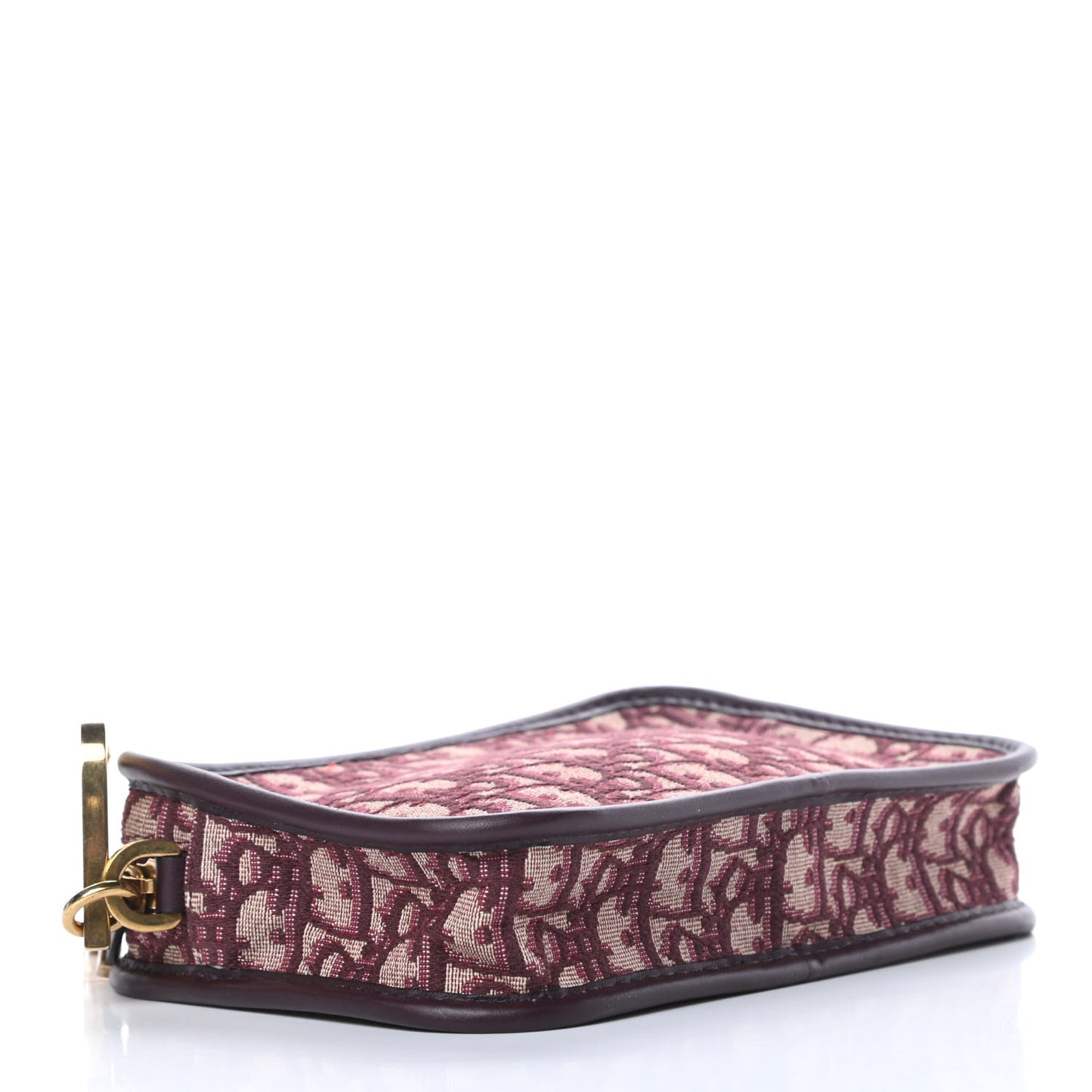 Oblique Diorquake Clutch Burgundy