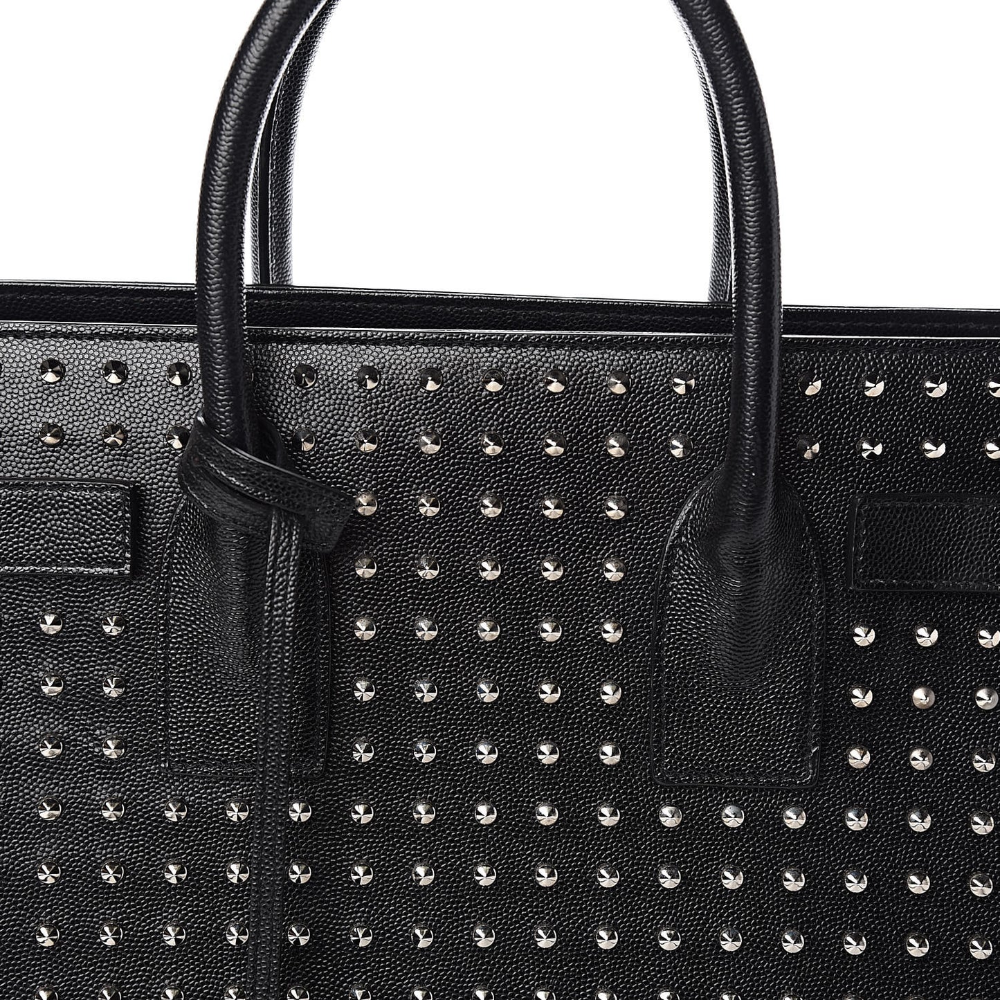 Grain De Poudre Studded Small Sac De Jour Black