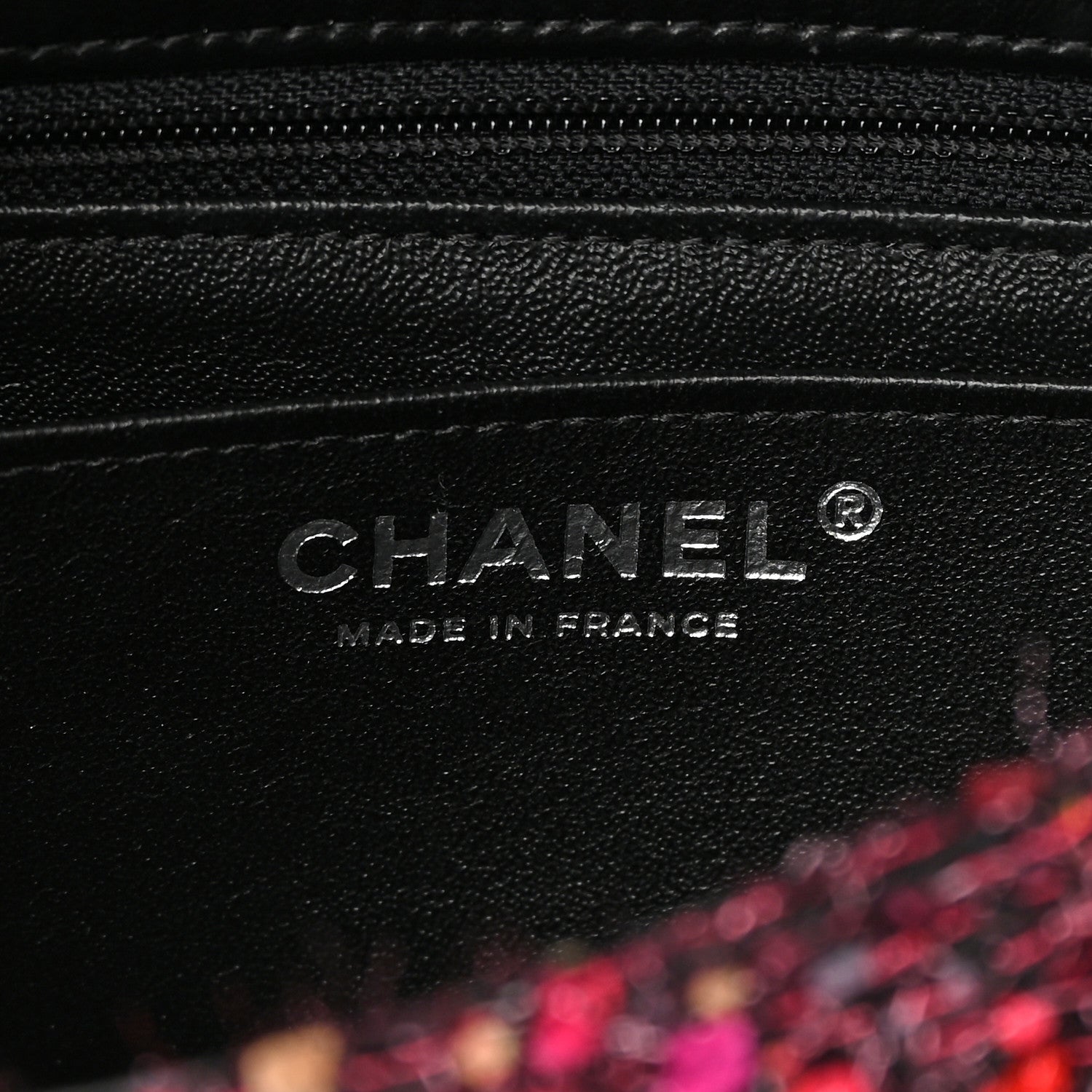 Chanel Tweed Quilted Mini Rectangular Flap Pink Multicolor 5 of 11