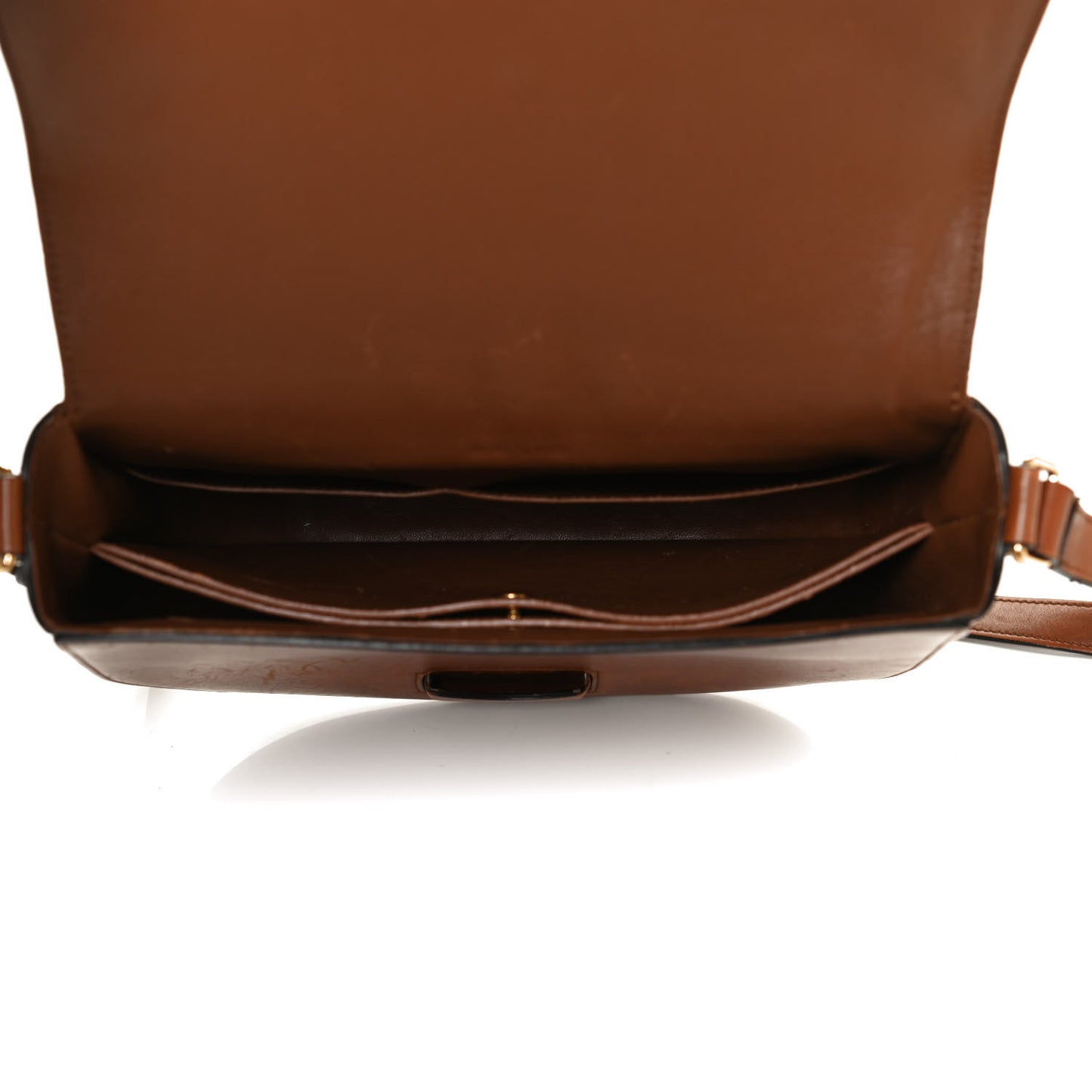Supersoft Calfskin Medium Trotteur Caramel