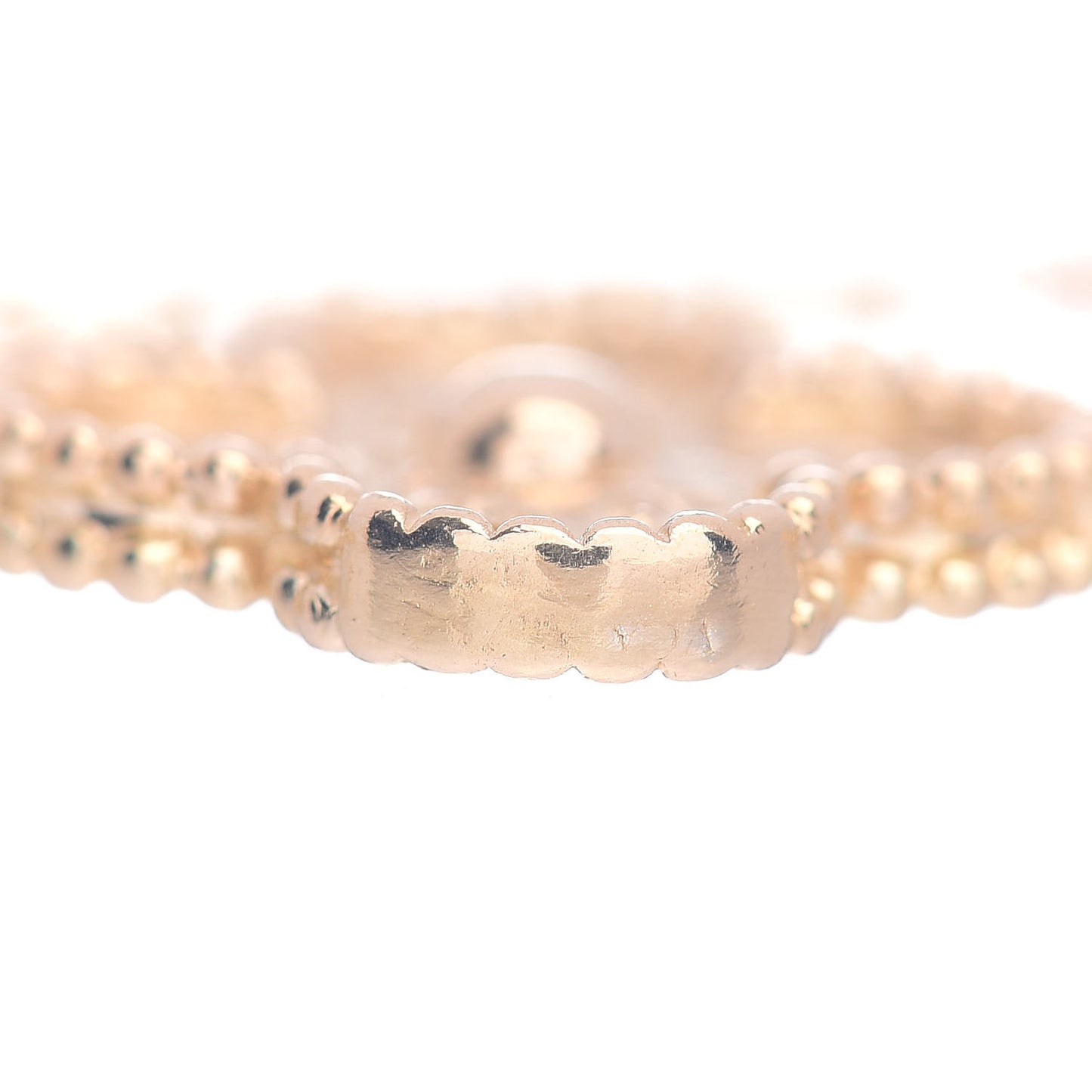 18K Yellow Gold 5 Motifs Vintage Alhambra Bracelet