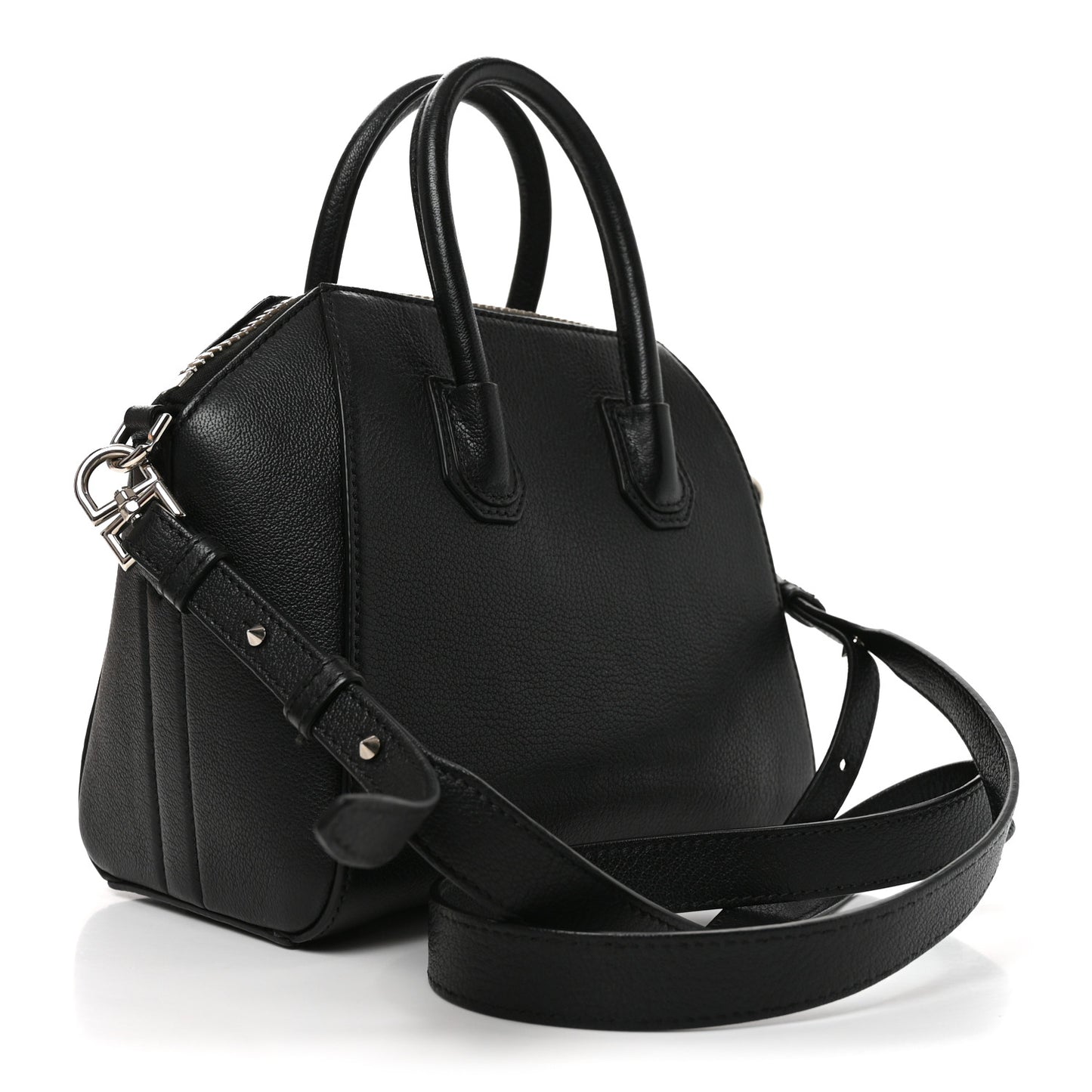 Sugar Goatskin Mini Antigona Black