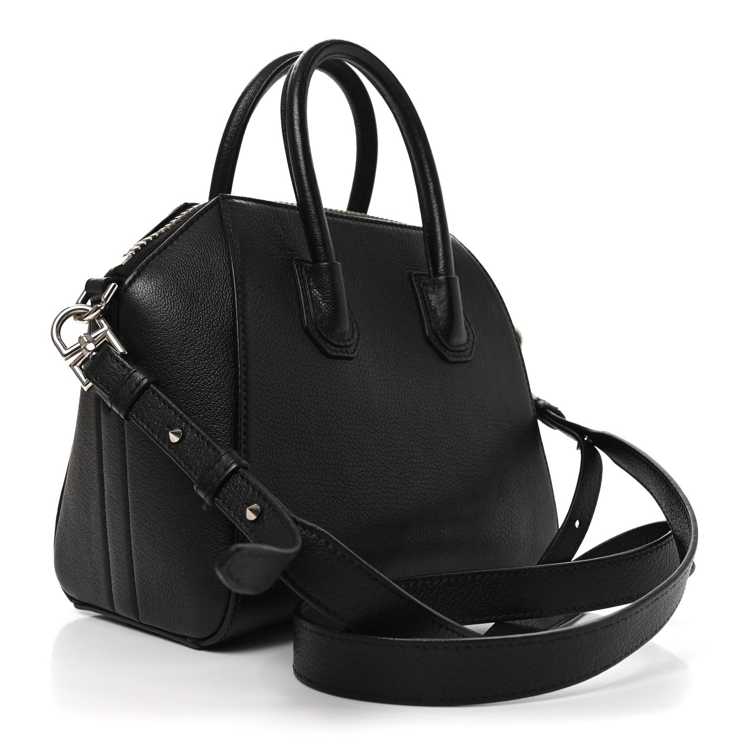 Givenchy Sugar Goatskin Mini Antigona Black 3 of 10