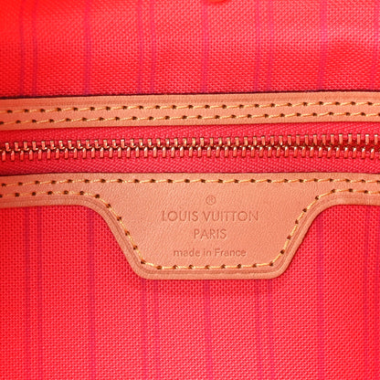 Louis Vuitton Damier Azur Delightful PM Pink 6 of 8