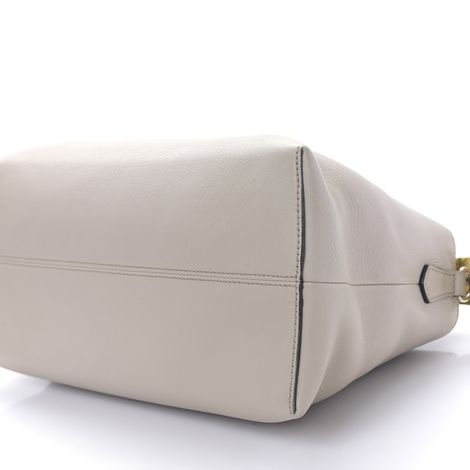 Fendi Vitello Dolce 4 Color Large By The Way Boston Bag Grigio Polvere Multicolor 9 of 9