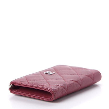 Chanel Caviar Quilted Key Holder Case Red 4 of 7