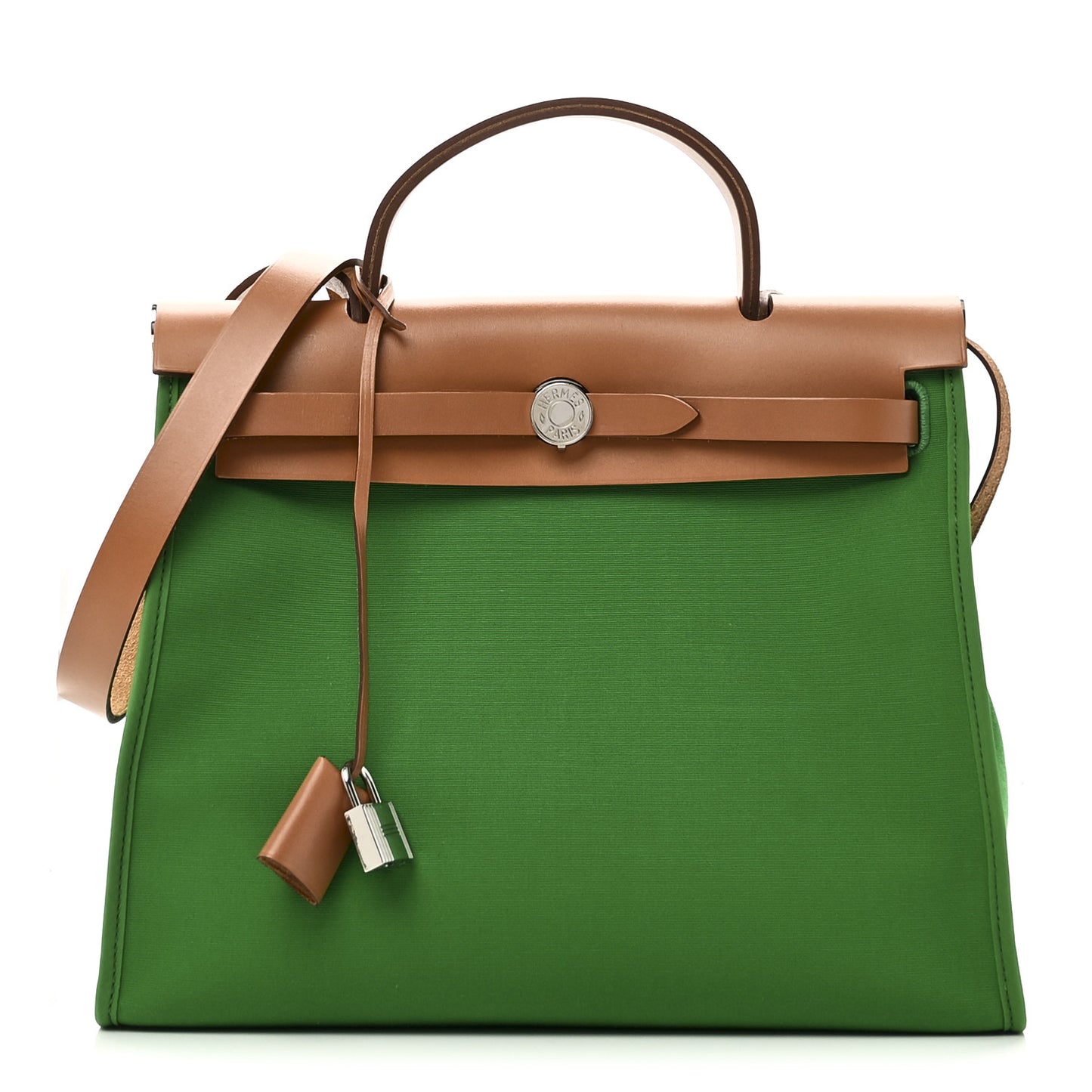 Vache Hunter Toile Herbag Zip 31 PM Bambou Natural