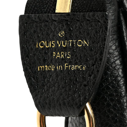 Louis Vuitton Empreinte Monogram Giant Mini Pochette Accessories Black 6 of 6