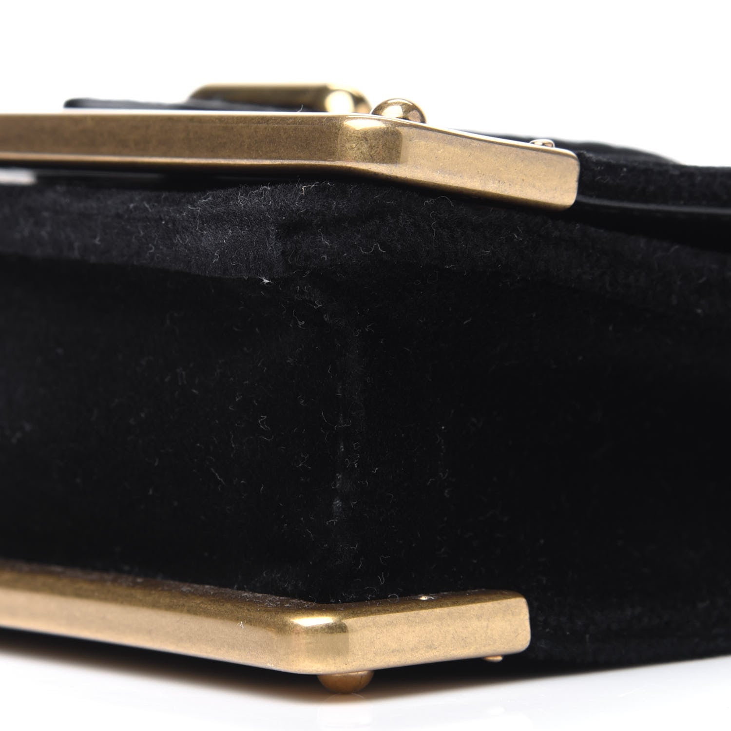 Prada Velvet Crocodile Micro Cahier Bag Black 9 of 11