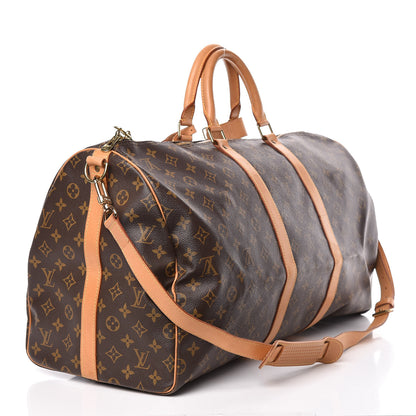 Louis Vuitton Monogram Keepall Bandouliere 55 3 of 18
