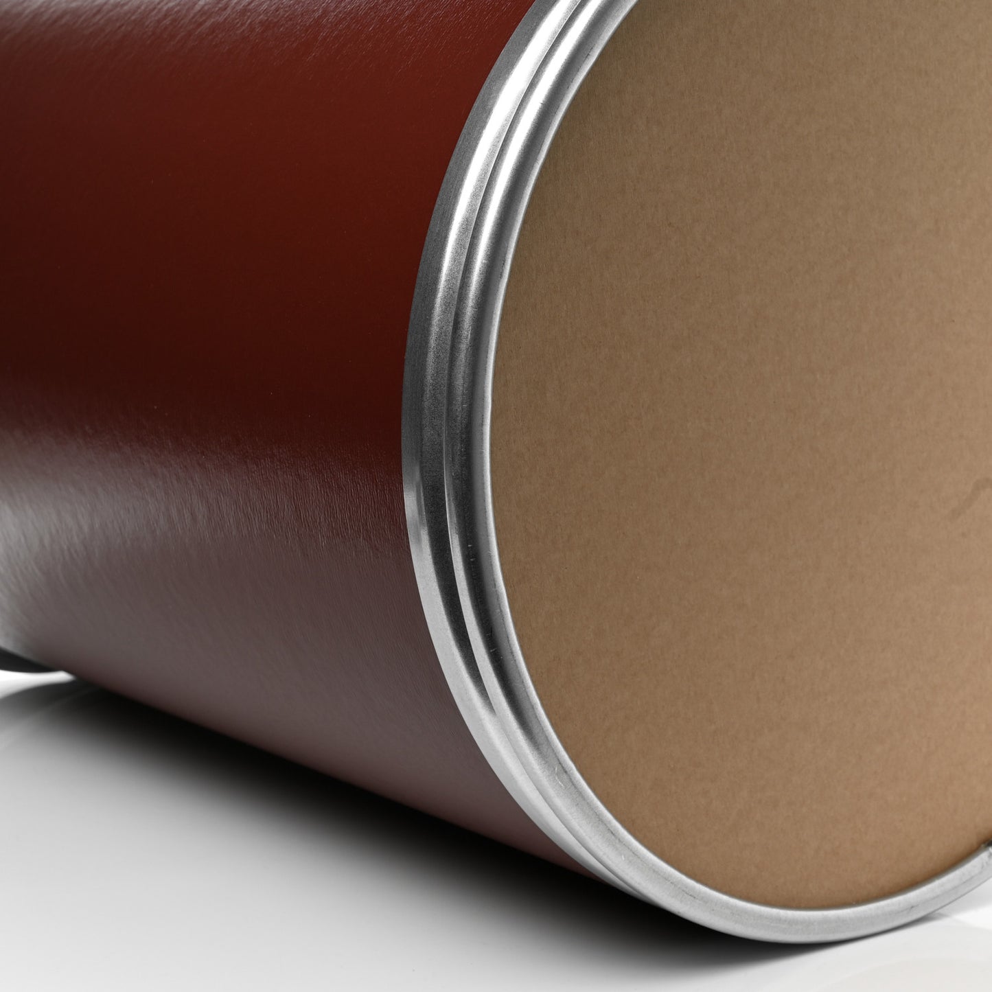 Kraft Paper Metal Canvas Saddle Box Rouge H