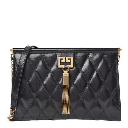Givenchy Goatskin Quilted Medium Gem Bag Black 1 of 9