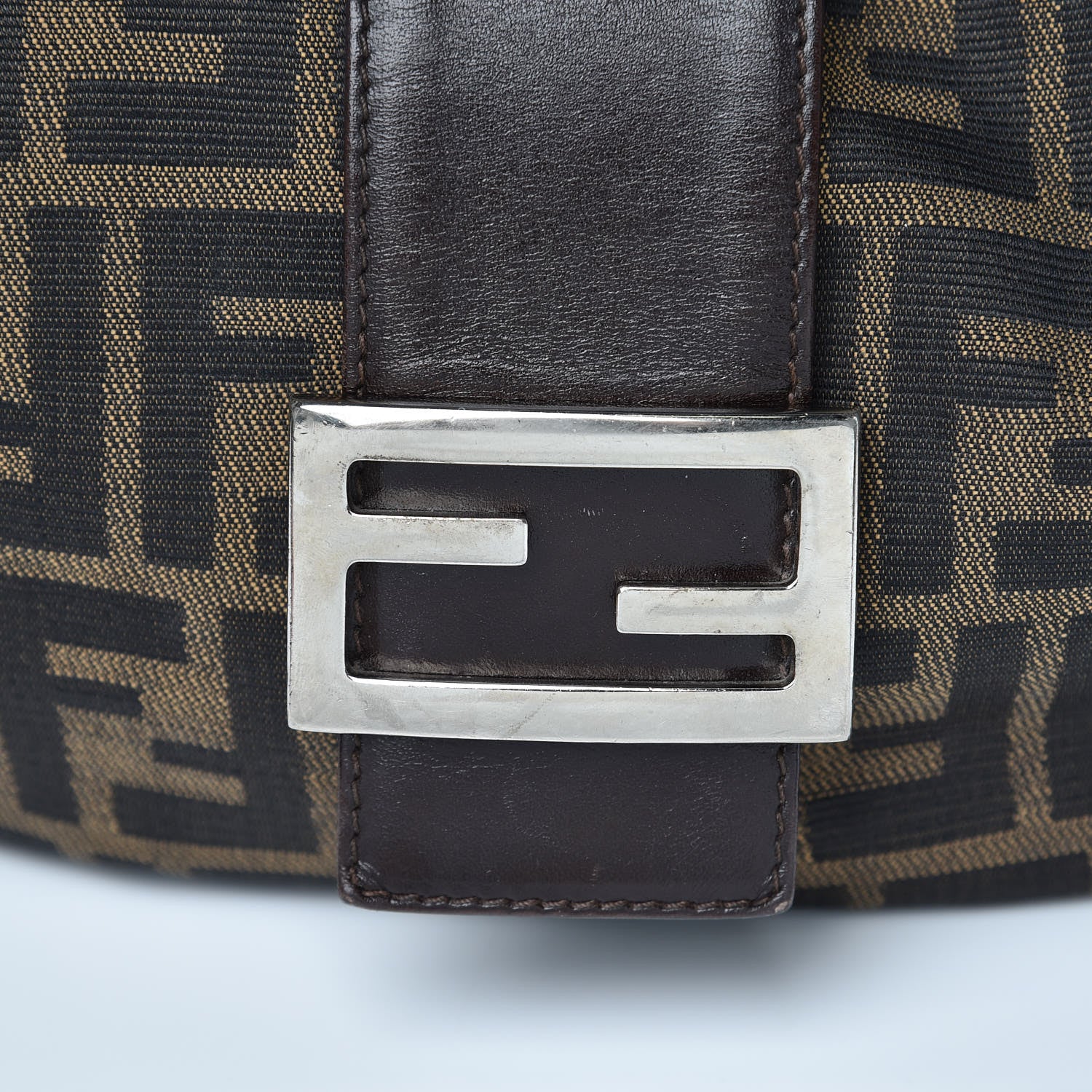 Fendi Zucca Hobo Tobacco 10 of 10