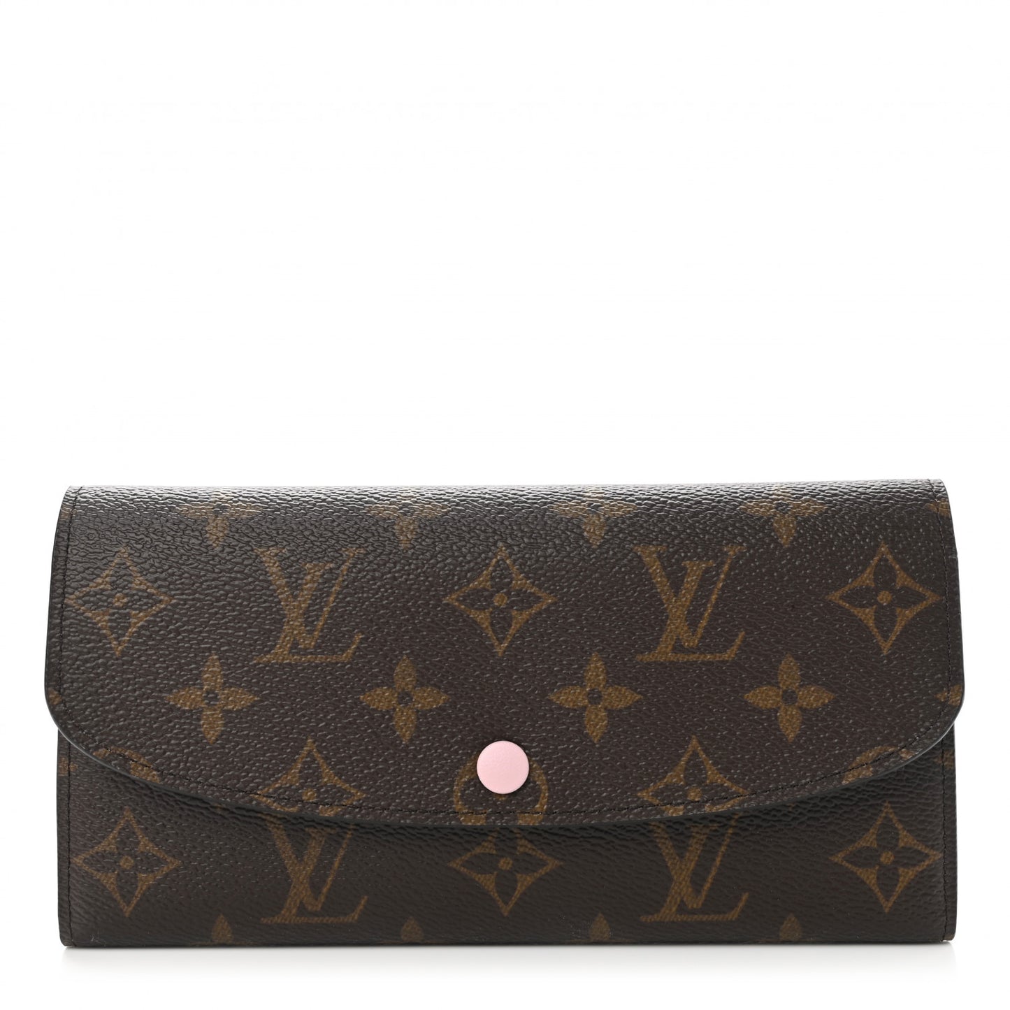 Monogram Emilie Wallet Rose Ballerine